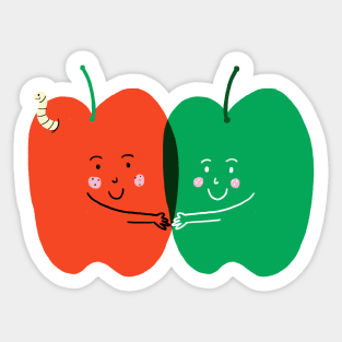 Apple to my eyes! Sticker